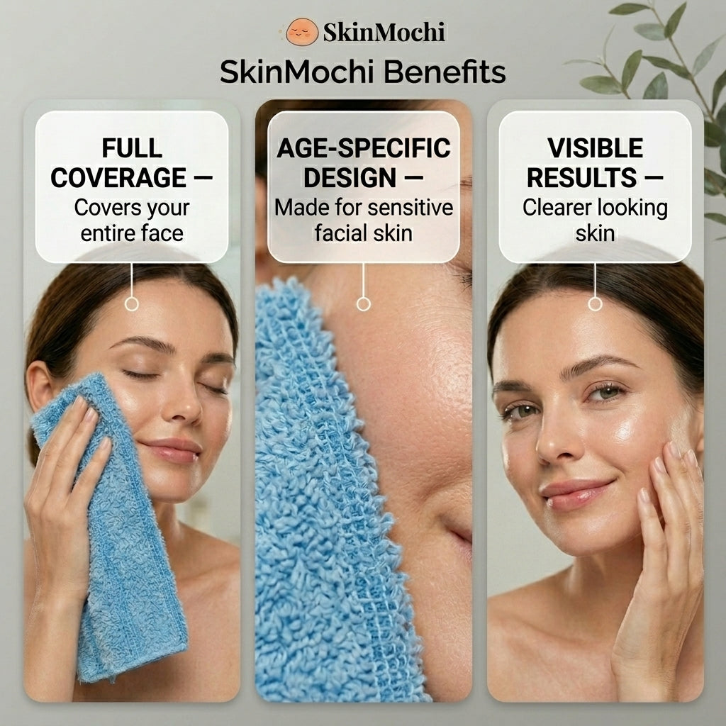 SkinMochi™ Facial Exfoliating Towel
