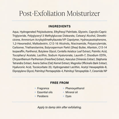 SkinMochi™ Post-Exfoliation Moisturizer
