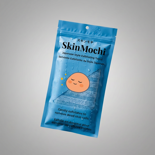 SkinMochi™ Serviette Exfoliante Japonaise